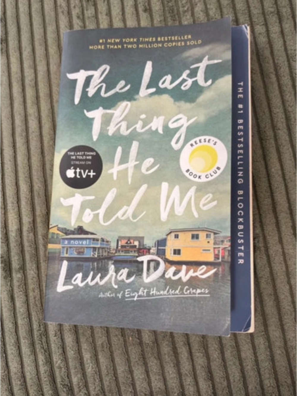 "The Last Thing He Told Me" Paperback - Blue Cover